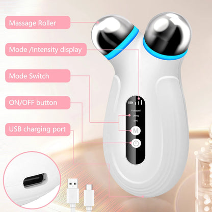 Microcurrent Facial Lift & Anti-Aging Device